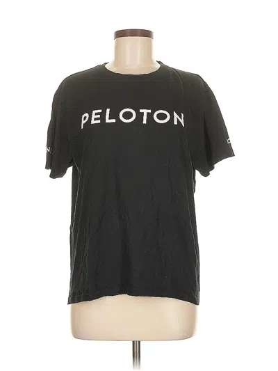 Pre-owned Peloton Short Sleeve T-shirt In Black