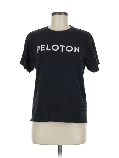 Pre-owned Peloton Short Sleeve T-shirt In Black