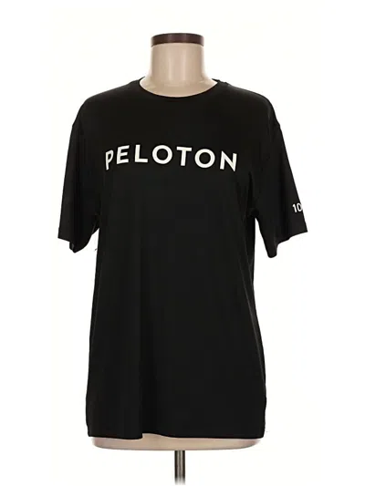 Pre-owned Peloton Short Sleeve T-shirt In Black