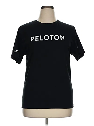 Pre-owned Peloton Short Sleeve T-shirt In Black