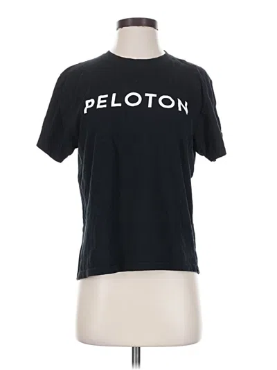 Pre-owned Peloton Short Sleeve T-shirt In Black