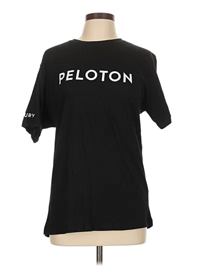 Pre-owned Peloton Short Sleeve T-shirt In Black