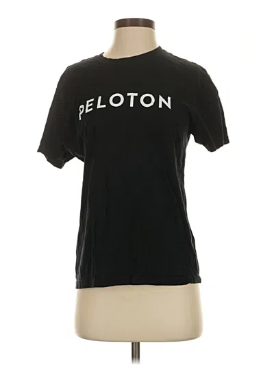 Pre-owned Peloton Short Sleeve T-shirt In Black
