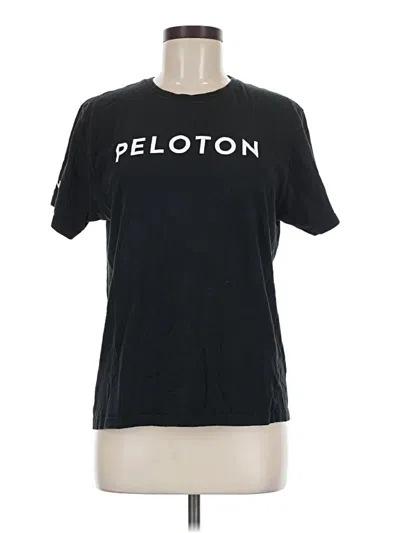 Pre-owned Peloton Short Sleeve T-shirt In Black