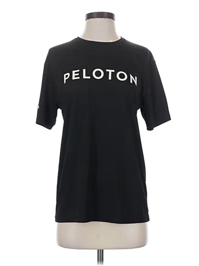 Pre-owned Peloton Short Sleeve T-shirt In Black