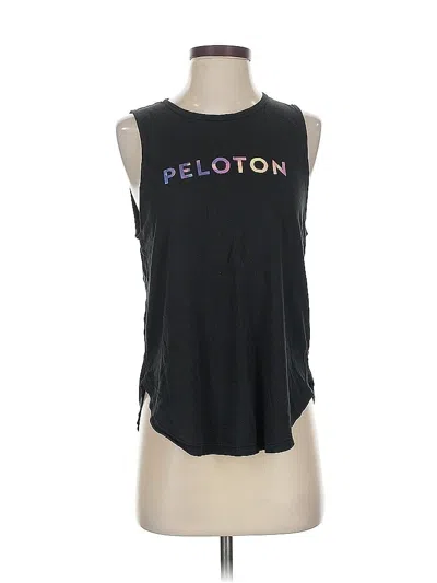 Pre-owned Peloton Sleeveless T-shirt In Black