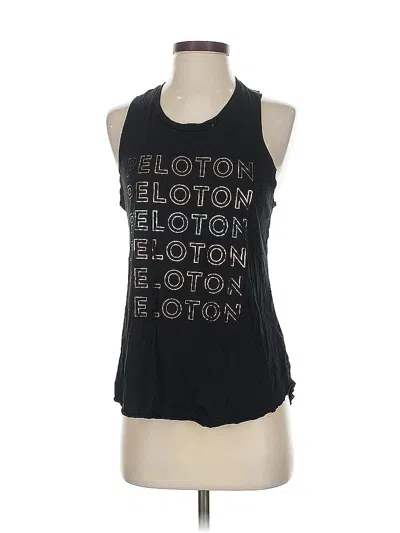 Pre-owned Peloton Sleeveless T-shirt In Black