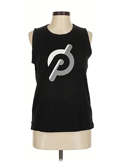 Pre-owned Peloton Sleeveless T-shirt In Black