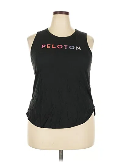 Pre-owned Peloton Sleeveless T-shirt In Black