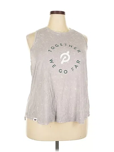 Pre-owned Peloton Sleeveless T-shirt In Gray