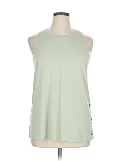 Pre-owned Peloton Sleeveless T-shirt In Green