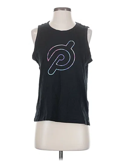 Pre-owned Peloton Sleeveless T-shirt In Black