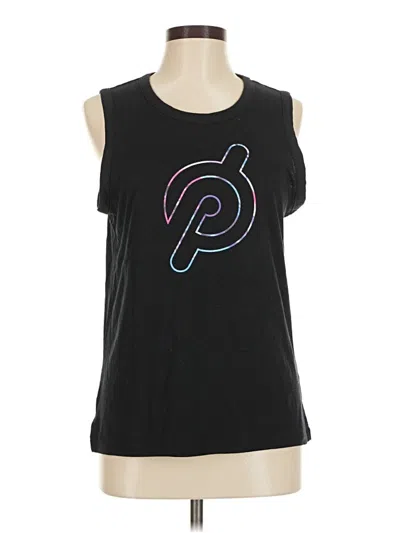 Pre-owned Peloton Sleeveless T-shirt In Black
