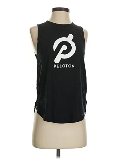 Pre-owned Peloton Sleeveless T-shirt In Black