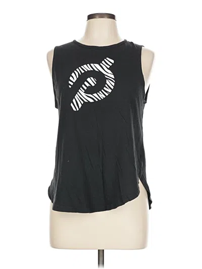 Pre-owned Peloton Sleeveless T-shirt In Black