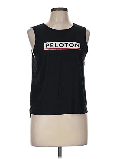 Pre-owned Peloton Sleeveless T-shirt In Black