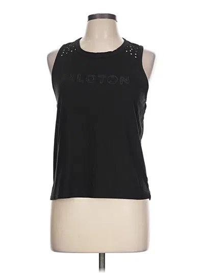 Pre-owned Peloton Sleeveless T-shirt In Black