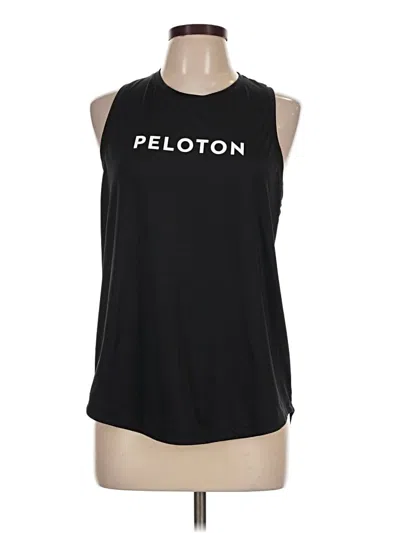 Pre-owned Peloton Sleeveless T-shirt In Black