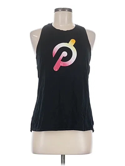 Pre-owned Peloton Sleeveless T-shirt In Black