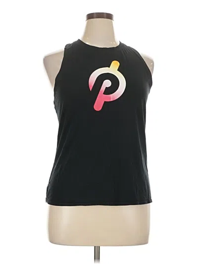 Pre-owned Peloton Sleeveless T-shirt In Black
