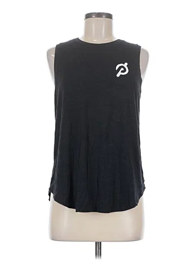 Pre-owned Peloton Sleeveless T-shirt In Black