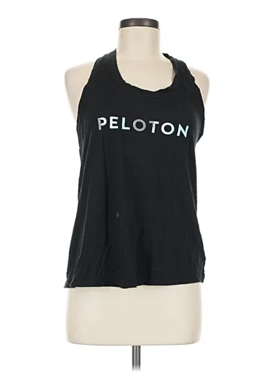 Pre-owned Peloton Sleeveless T-shirt In Black