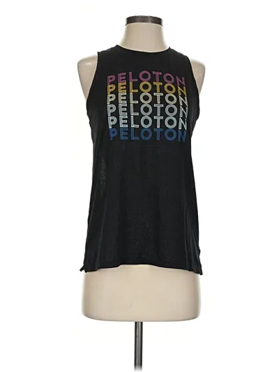 Pre-owned Peloton Sleeveless T-shirt In Black