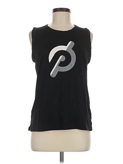 Pre-owned Peloton Sleeveless T-shirt In Black