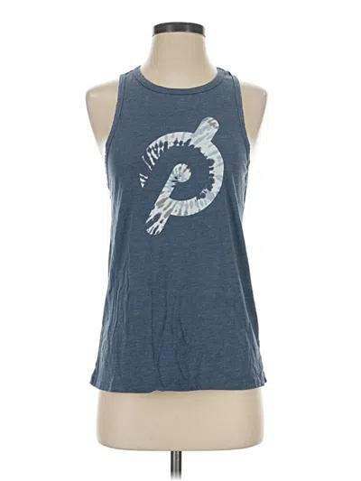 Pre-owned Peloton Sleeveless T-shirt In Blue