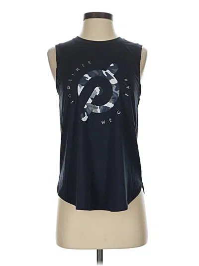 Pre-owned Peloton Sleeveless T-shirt In Blue