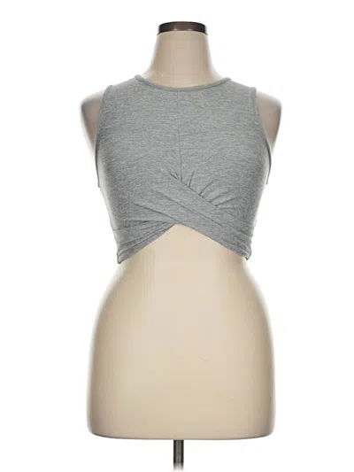 Pre-owned Peloton Sleeveless T-shirt In Gray