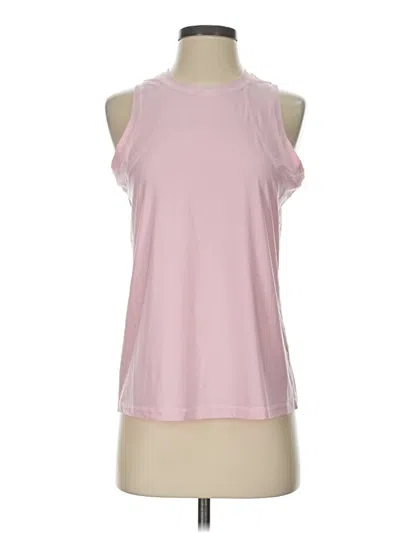 Pre-owned Peloton Sleeveless T-shirt In Pink