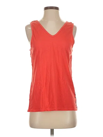 Pre-owned Peloton Sleeveless T-shirt In Red