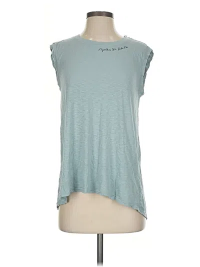 Pre-owned Peloton Sleeveless T-shirt In Teal