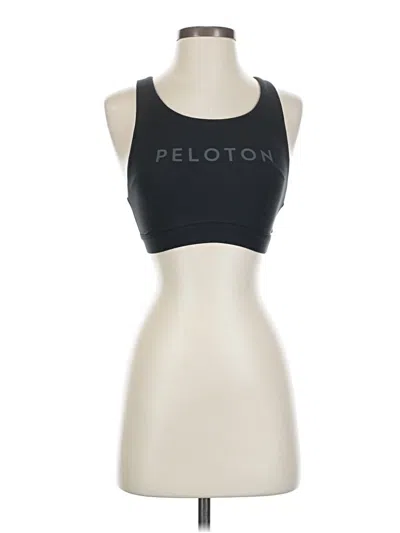 Pre-owned Peloton Sports Bra In Black