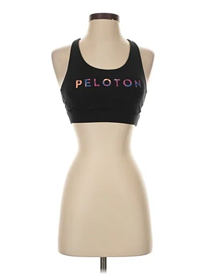 Pre-owned Peloton Sports Bra In Black