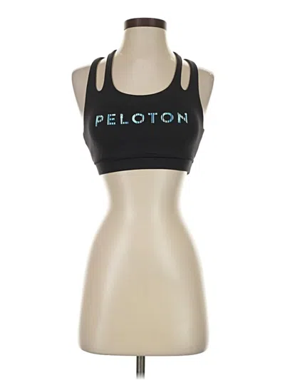 Pre-owned Peloton Sports Bra In Black