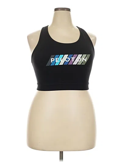 Pre-owned Peloton Sports Bra In Black