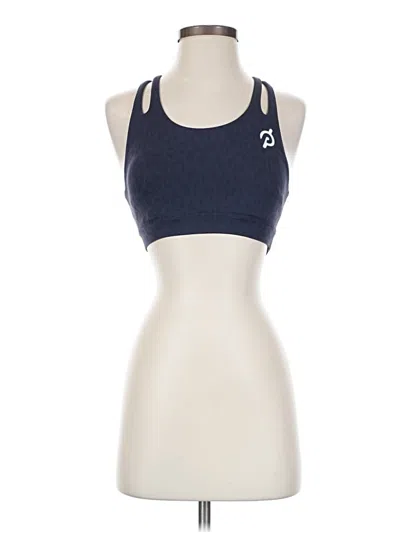 Pre-owned Peloton Sports Bra In Blue