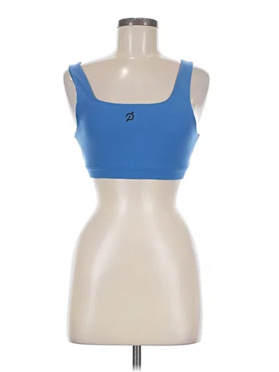 Pre-owned Peloton Sports Bra In Blue