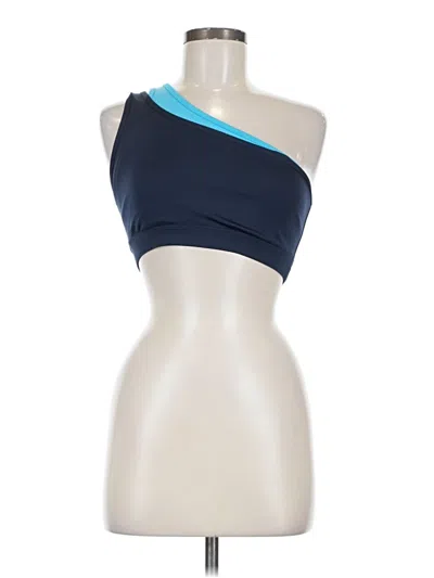 Pre-owned Peloton Sports Bra In Blue