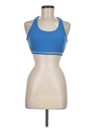 Pre-owned Peloton Sports Bra In Blue