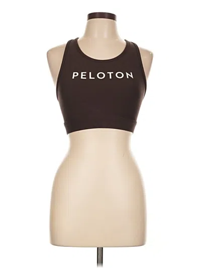 Pre-owned Peloton Sports Bra In Brown