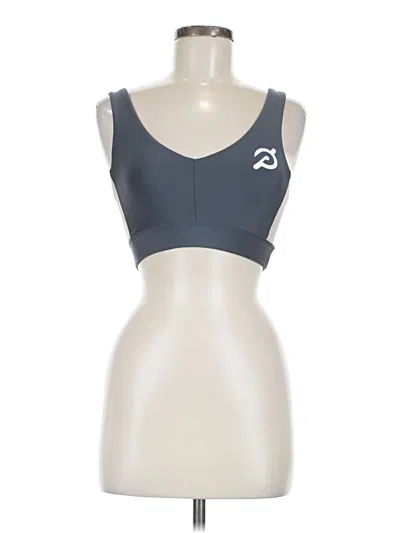 Pre-owned Peloton Sports Bra In Gray