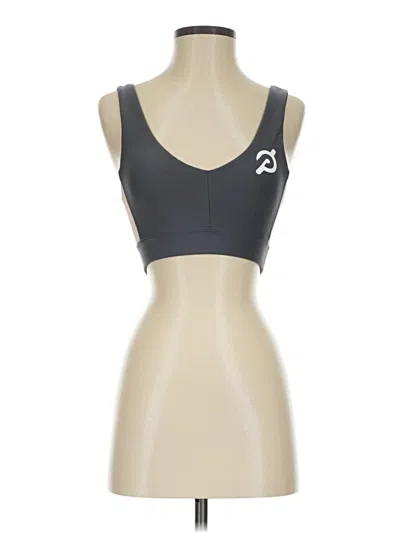 Pre-owned Peloton Sports Bra In Gray