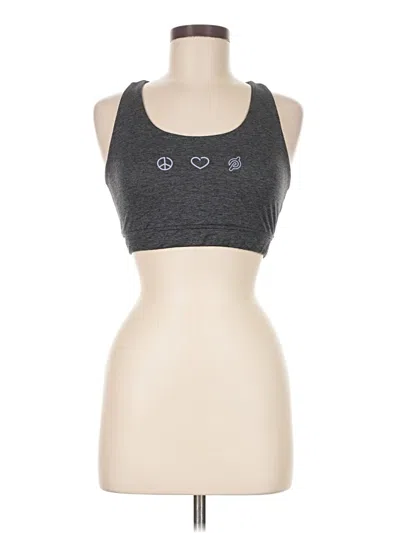 Pre-owned Peloton Sports Bra In Gray