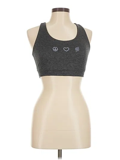 Pre-owned Peloton Sports Bra In Gray