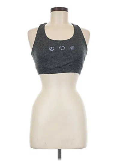 Pre-owned Peloton Sports Bra In Gray