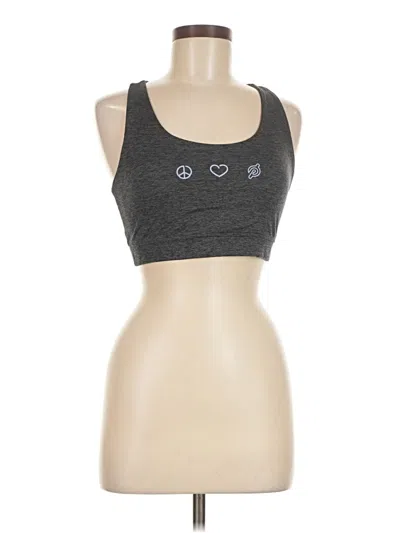 Pre-owned Peloton Sports Bra In Gray