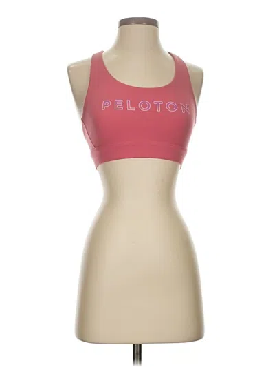 Pre-owned Peloton Sports Bra In Pink